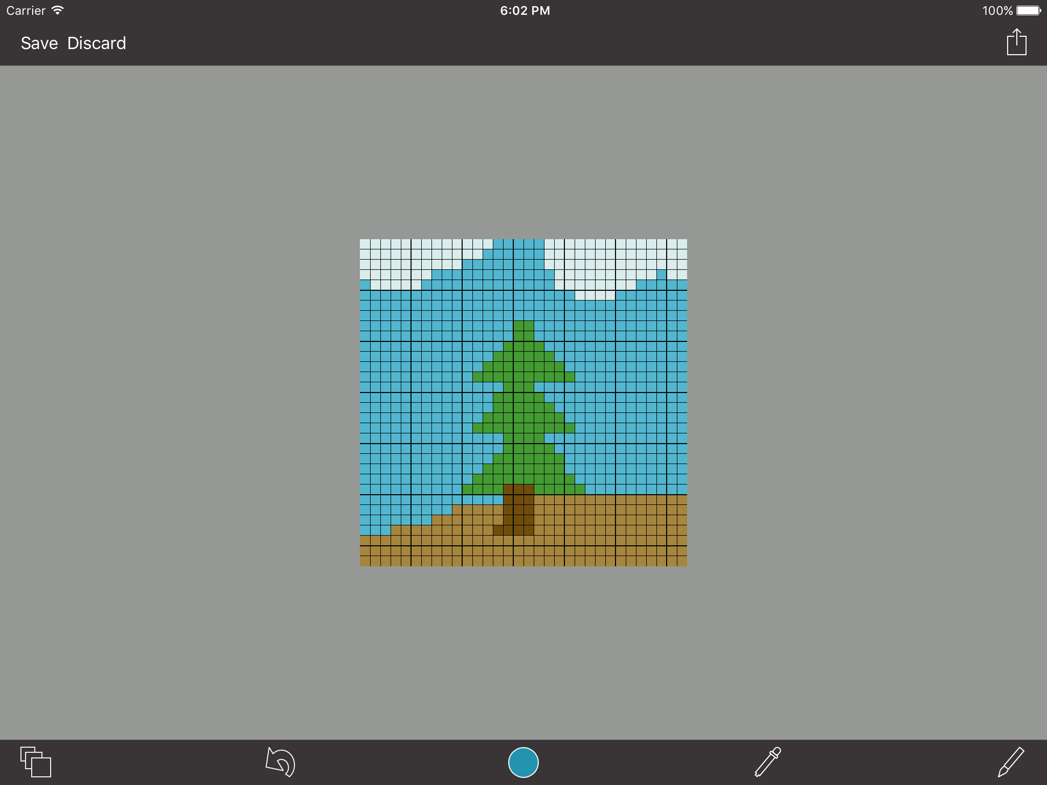 Pixel Board -- 8 Bit Art