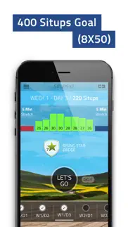 situps extreme: 400 sit ups workout trainer xt pro iphone screenshot 2