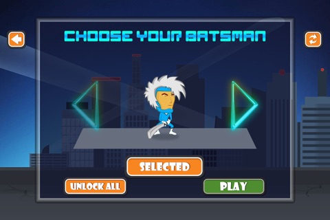 Super Hero Cricket Blitz - cool world batting challenge cup screenshot 3