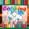 Coloring Kids Game Donkey Kong Edition