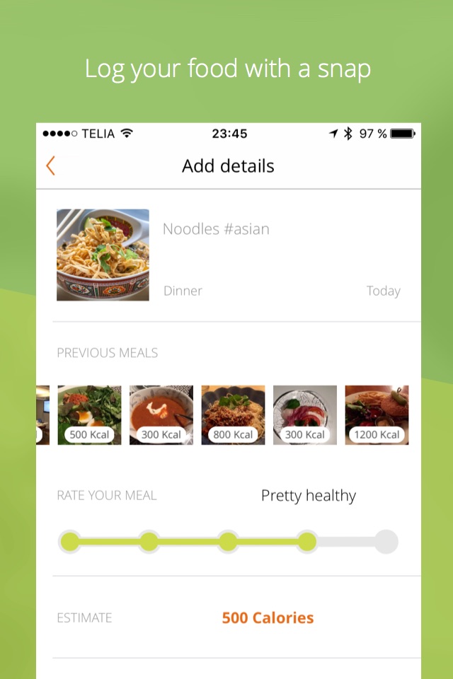 LogMyFood - Get healthy screenshot 3