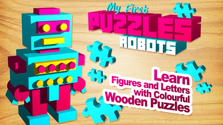 My First Puzzles: Robots screenshot-0