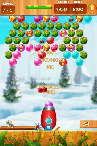 Bubble Frenzy HD -  A Totally Addictive Shoot Bubbles Free Game screenshot 3