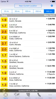 IFeltThat Earthquake iphone resimleri 1