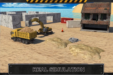 Transport Truck: Construction Sand screenshot 2