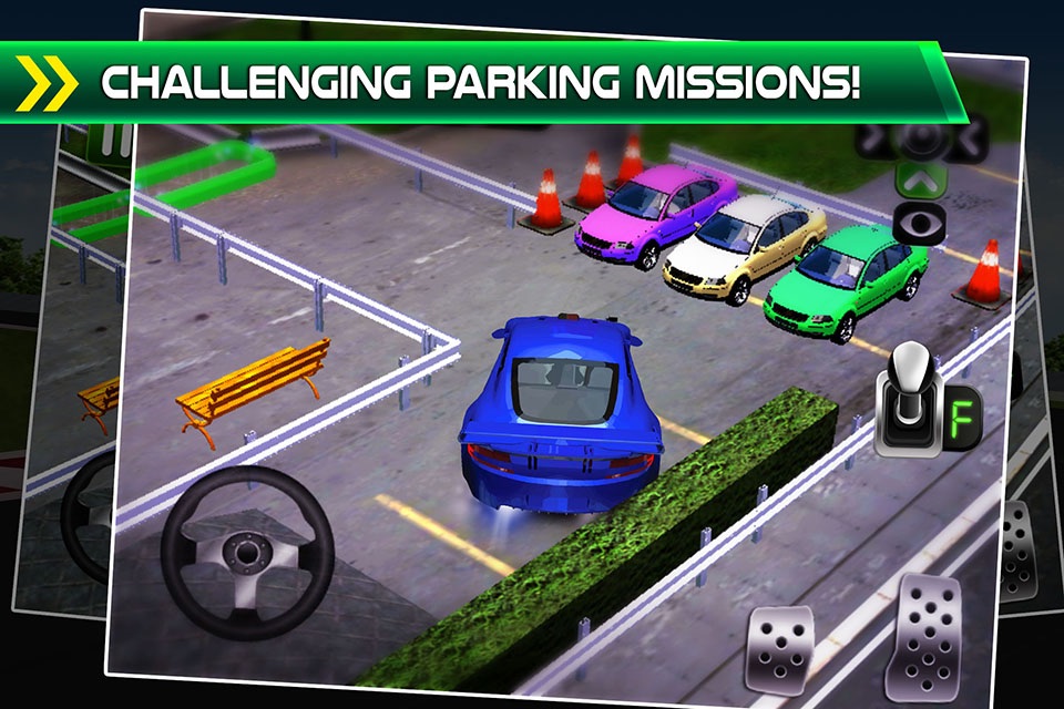Extreme Car Parking Simulator Mania - Real 3D Traffic Driving Racing & Truck Racer Games screenshot 2