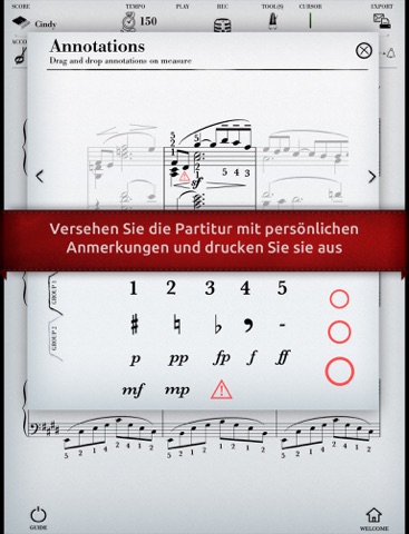 Play Debussy – Arabesque n°1 (partition interactive pour piano) screenshot 4