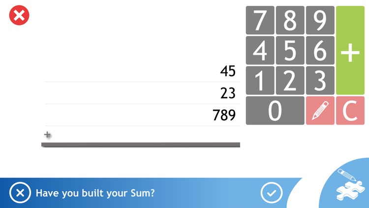 "Add" - play random sums or create your own challenging sums screenshot-3
