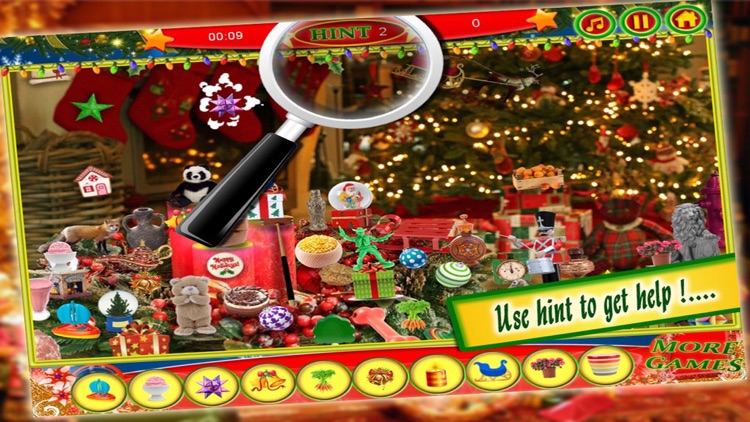 Christmas Mystery Room Hidden Object