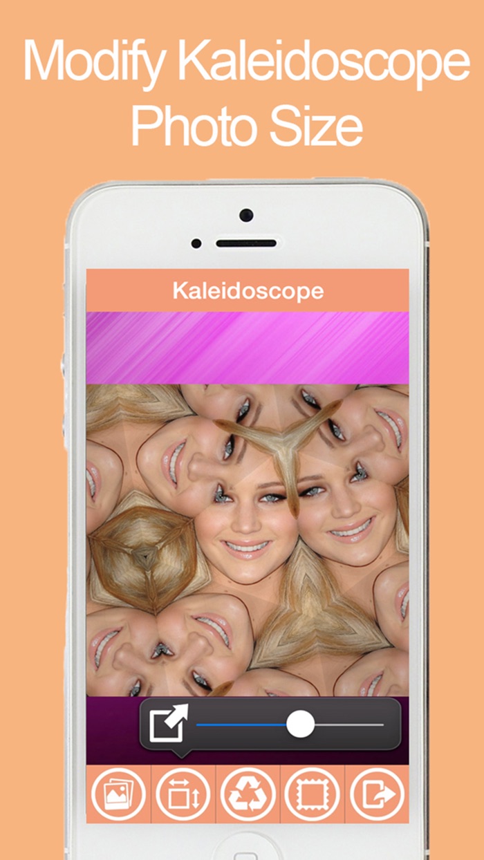 Kaleidoscope fitbit Camera Lite - Funny Kaleidoscope Effects