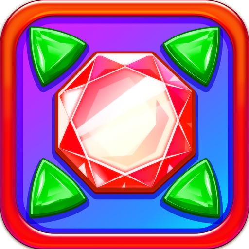 A Glittering Shiny Gems Action - Epic Jewel Legend Matching Puzzle FREE icon