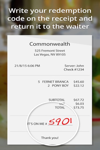 ItsOnMe Bar - Merchant Mobile App screenshot 3