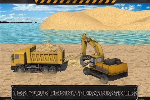 Transport Truck: Construction Sand screenshot 3