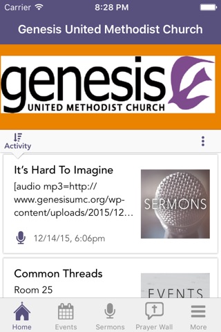 Genesis United Methodist screenshot 2