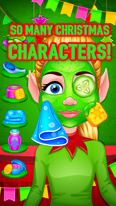 Screenshot #3 pour Crazy Christmas Party - Kids Dressup & Salon Games