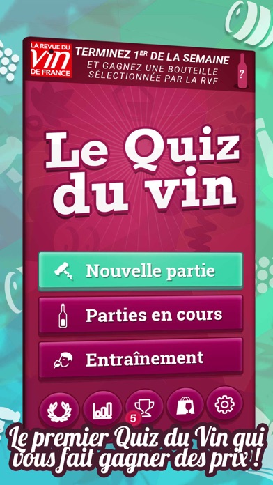 Screenshot #1 pour Le Quiz du Vin