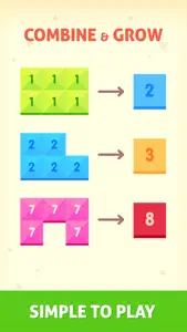 Just Clear All - popping numbers puzzle game screenshot #4 for iPhone