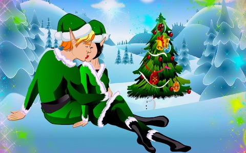 Christmas Elves Kissing screenshot 2