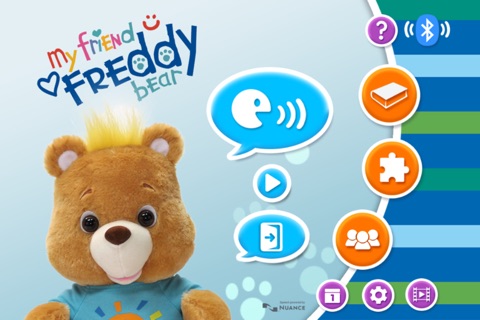 My friend Freddy bear App (British English Version) screenshot 2