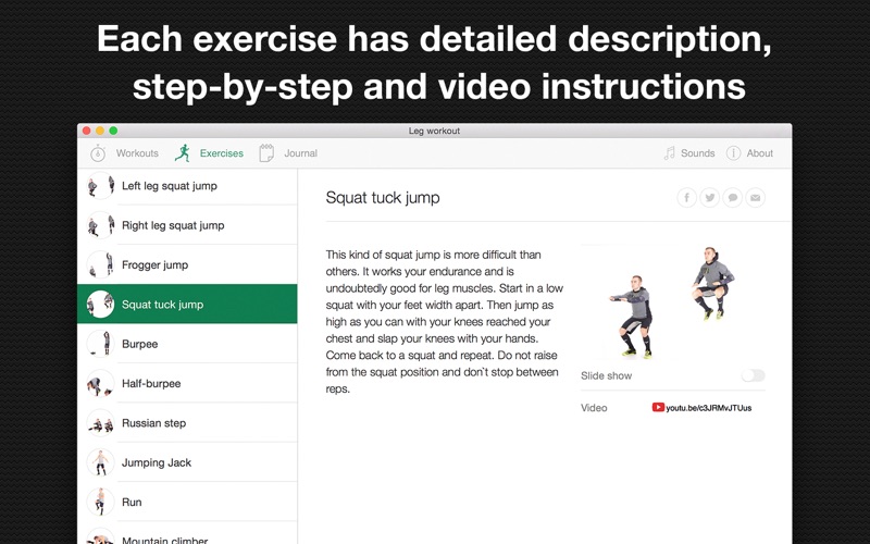 Screenshot #2 pour Leg workout