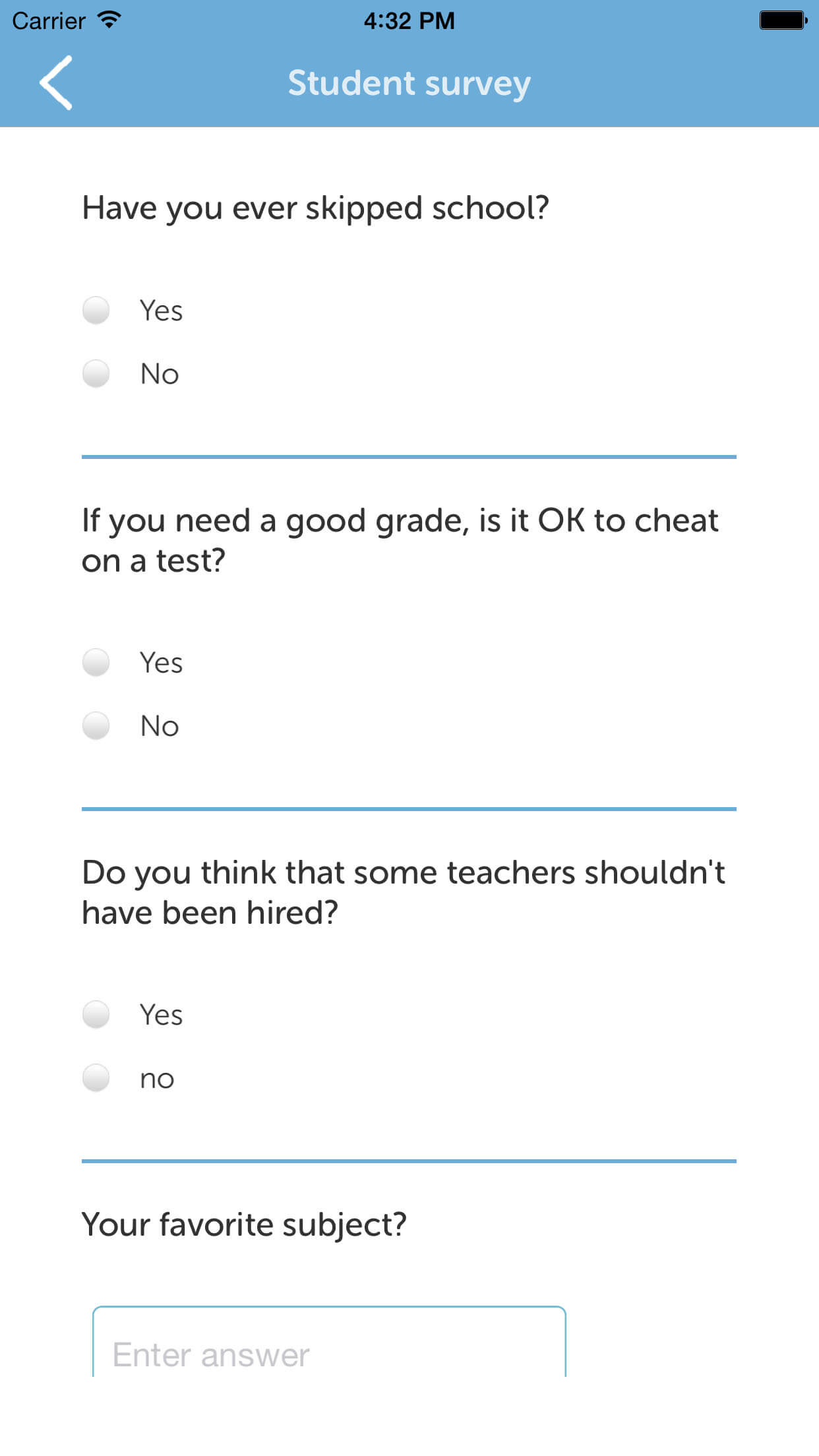 Survey On App screenshot 3