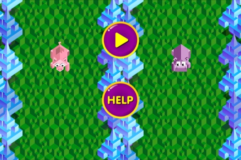 Blocky Pig Maze Race screenshot 2