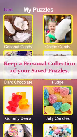 Game screenshot Candy Jigsaw Rush - Puzzle Collection 4 Kids Box apk