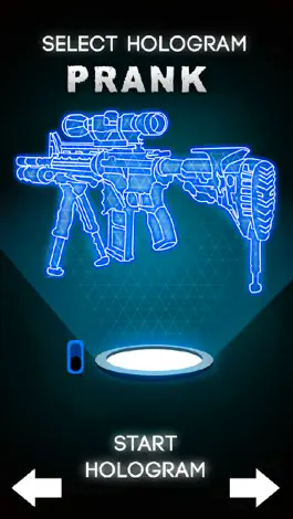Game screenshot Голограмма Оружие 3D Симулятор apk