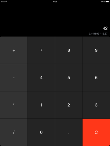 MiniCalc - Minimalistic Calculator