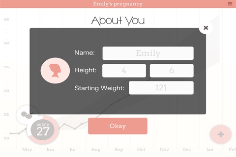 Pregnancy Weight Tracker Pro screenshot 4