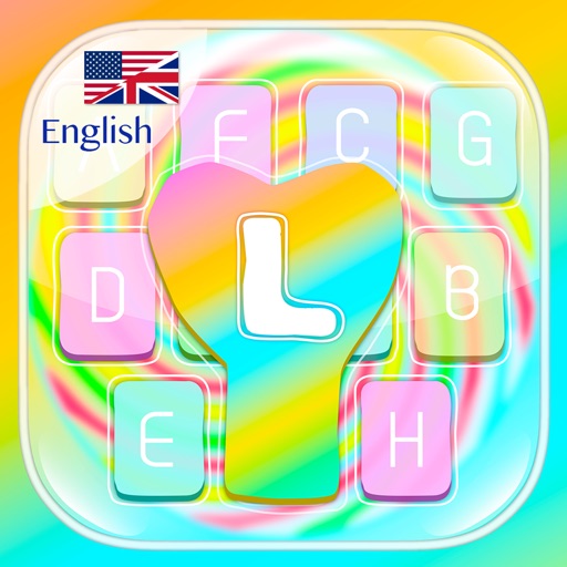 PrettyKeyboard ThemesExclusive English language icon