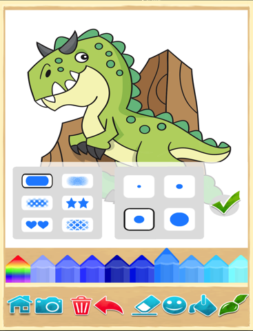 Screenshot #5 pour Dino livre de coloriage