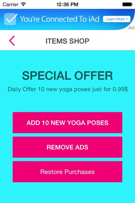 YOGA POSES APP