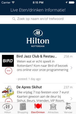 Hilton Rotterdam - De Virtuele Conciërge screenshot 4