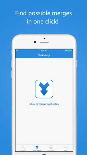 Contact Cleaner & Merge iPhone Ekran Görüntüsü 2