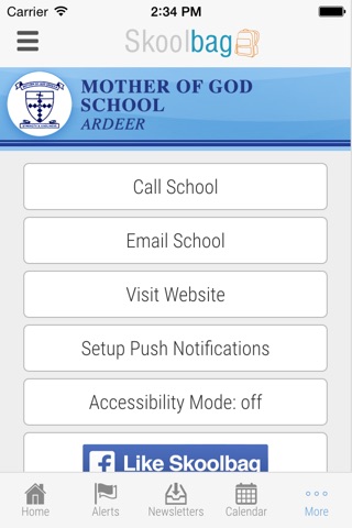 Mother of God School Ardeer - Skoolbag screenshot 4