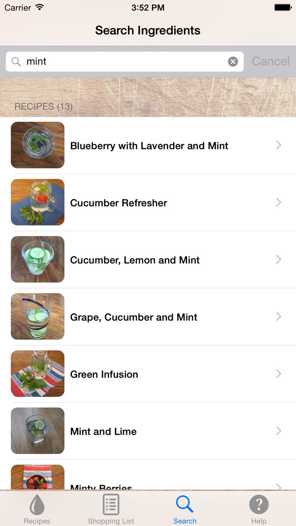 【图】Infused Water Recipes(截图3)