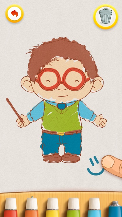 Dress Up : Professions - Occupations puzzle game & Drawing activities for preschool children and babies by Play Toddlers (Free version for iPhone) screenshot-3