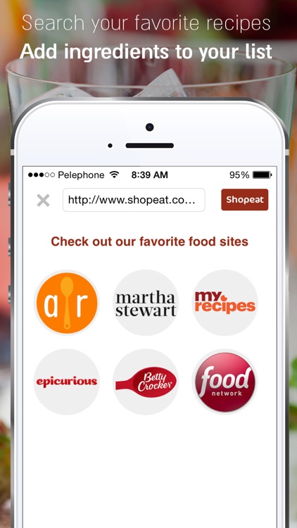 Shopeat - Recipes to shopping list screenshot-3