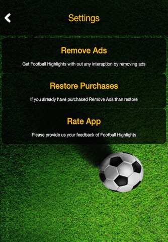 Football Live Video Highlights with Facebook Share screenshot 4