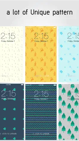 Game screenshot Seamless Lock Screen ~ Wallpaper Maker FREE hack