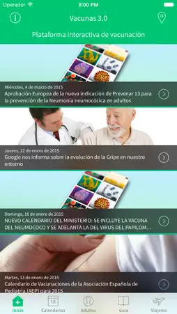 Vacunas screenshot 1