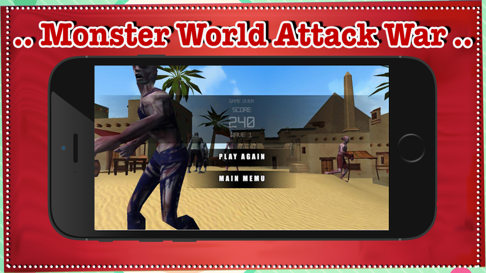 #4. Monster World Attack War - free game first most fun for person (iOS) 由: pisan kemthong