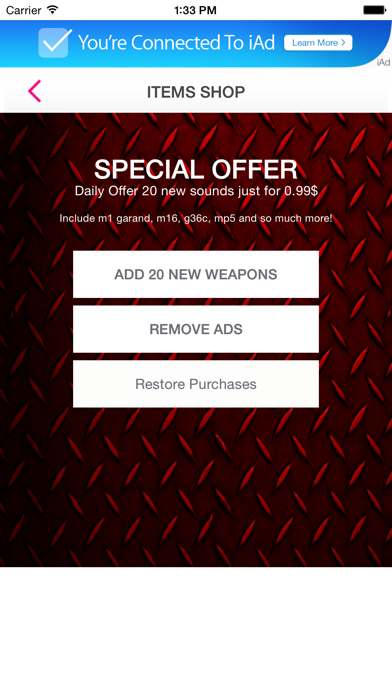 Screenshot #2 pour Arme Sons APP