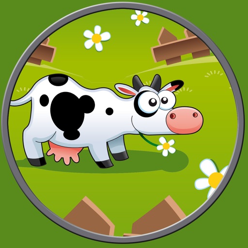 beautiful farm animals for kids - no ads icon