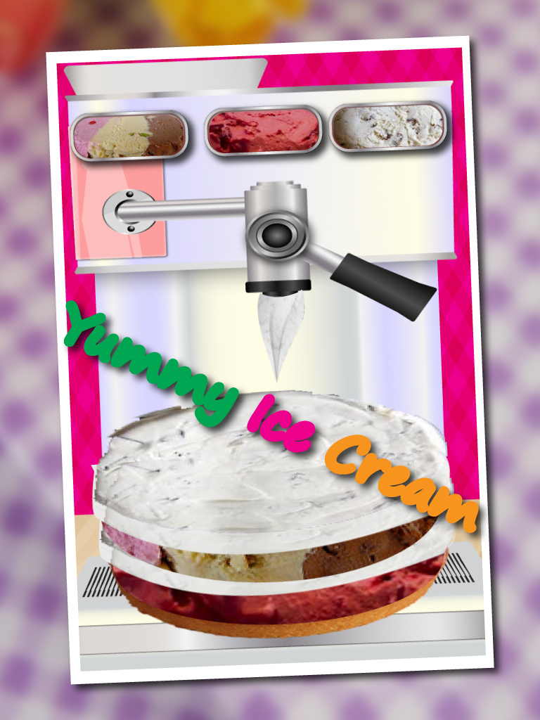 Ice Cream Cake Maker - A Frozen food fever & happy chef cooking game screenshot 9