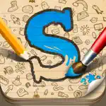 Sketch W Friends ~ Free Multiplayer Online Draw and Guess Friends & Family Word Game for iPad App Support