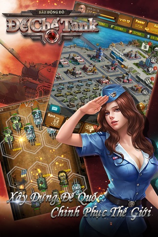 Đếchế Tank – Game chiếnthuậtđỉnhcaotrên Mobile! screenshot 2