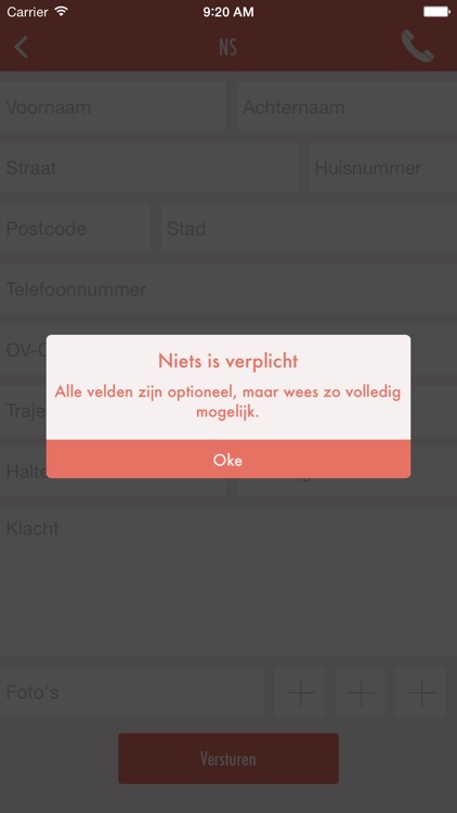 OV Melding - Samen verbeteren we het OV