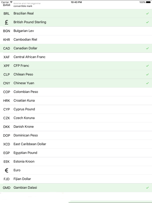 Screenshot #4 pour Monde Convertisseur de devises - convertisseur argent calculatrice, taux de change et en direct grille tarifaire pro (convertir Dollars, Euros, Bitcoin et beaucoup plus!)